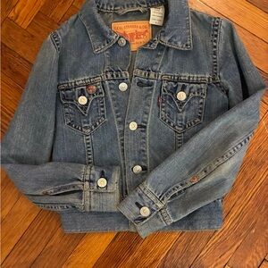 Levi's Classic womens cropped denim jacket